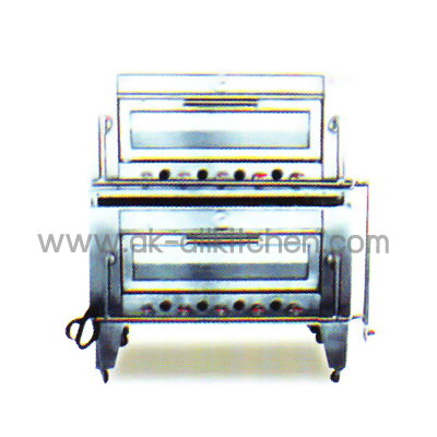 Stainless Steel Oven 2 Tray (Use Gas 2 Layers BO-2)